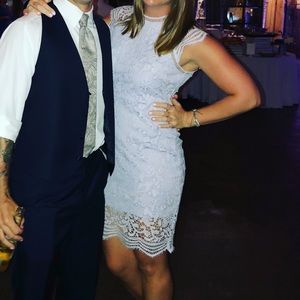 Light purple lace dress. Absolutely LOVE